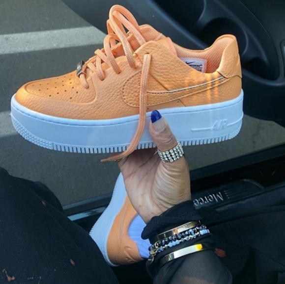 nike air force 1 sage low copper moon